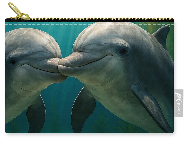 Dolphin - Zip Pouch