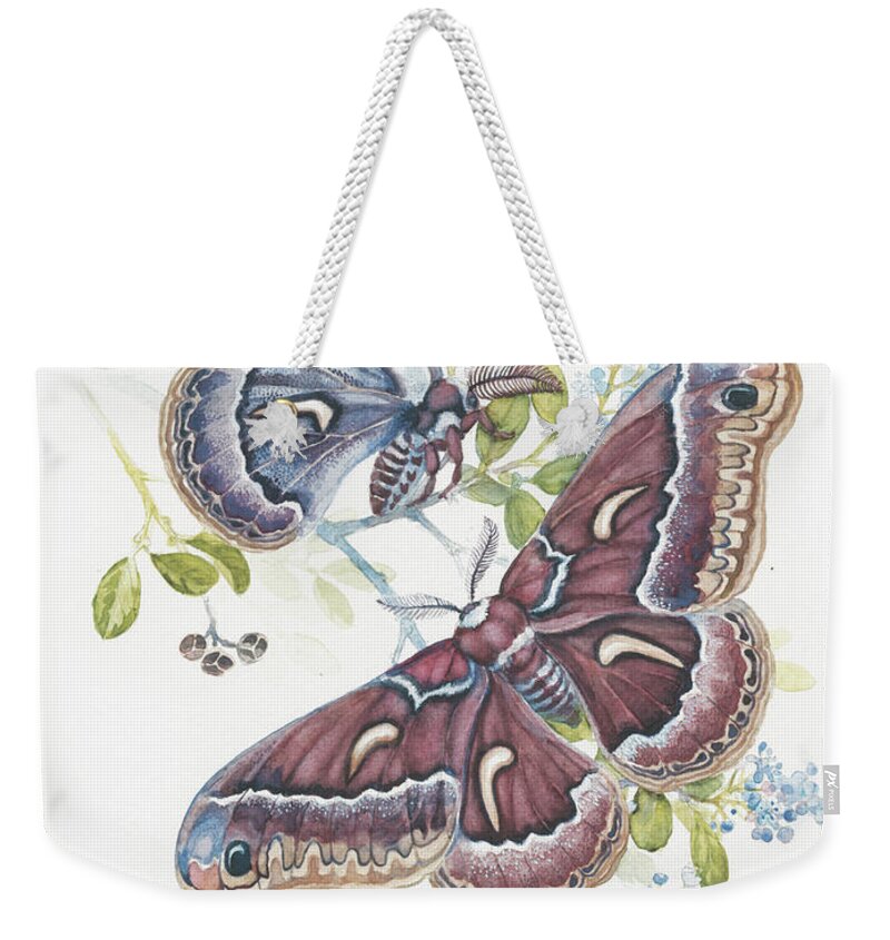 Silk Moth - Weekender Tote Bag