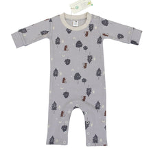 Hipzoo Organic Cotton Baby Rompers - Forest Friends Collection (Beige