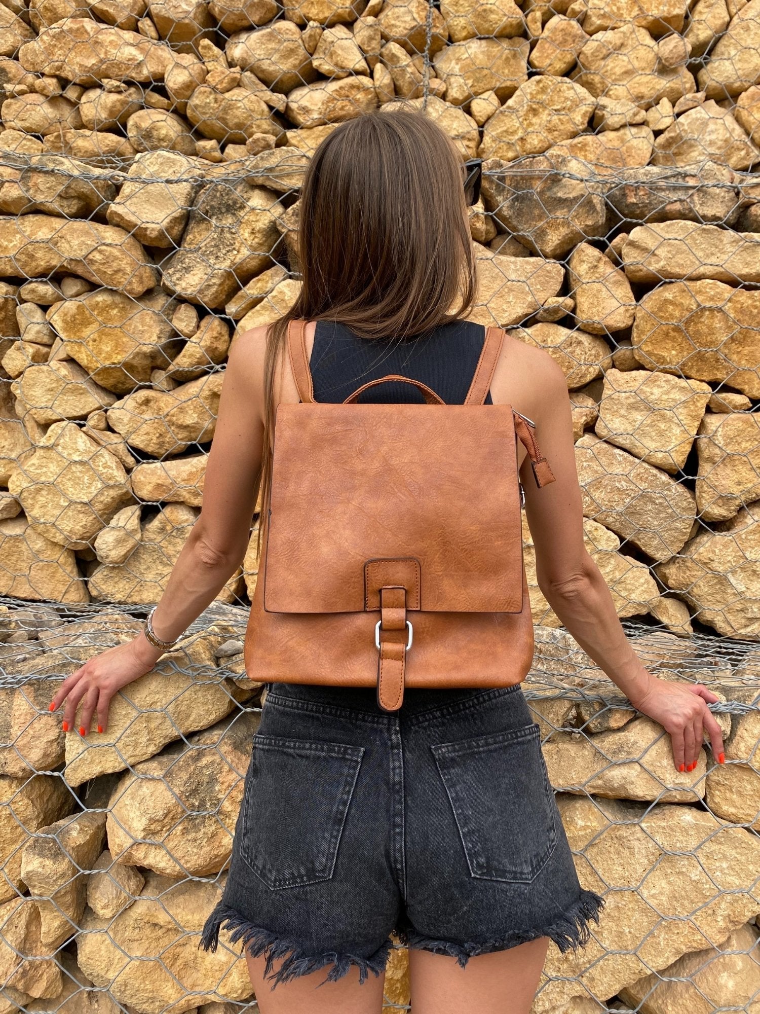 Brown or Black Backpack