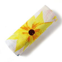 ORGANIC SWADDLE SET - GLOWING GARDEN (Sunflower + Blue Butterfly)