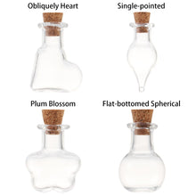 5pcs/pack Mini Empty Sample Jars Glass Cork