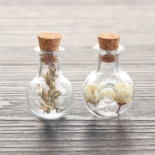 5pcs/pack Mini Empty Sample Jars Glass Cork