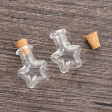 5pcs/pack Mini Empty Sample Jars Glass Cork