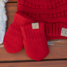 CC Baby Pom Pom Beanie and Mittens Set