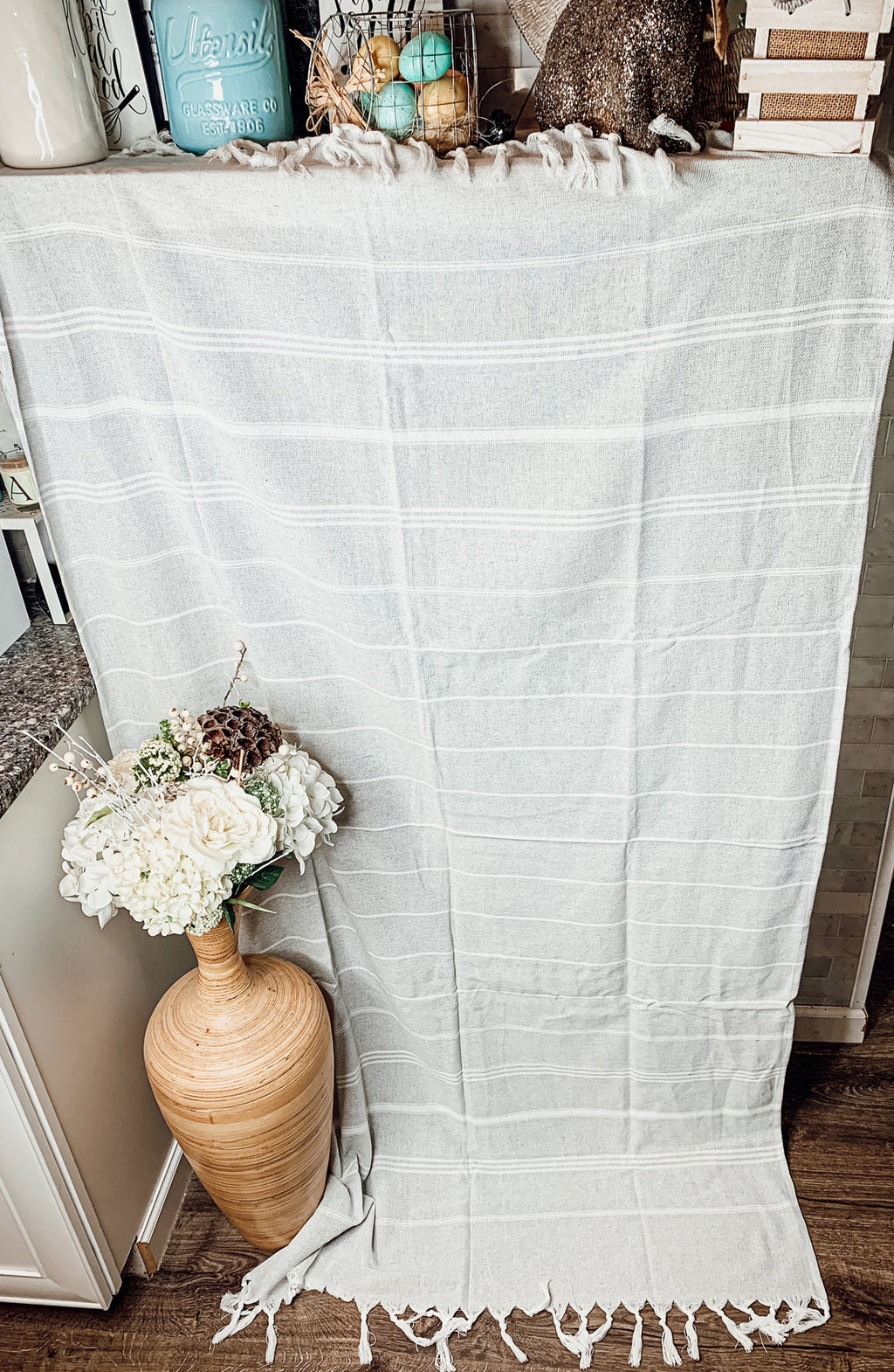 Haley Stripe Towel 180GSM