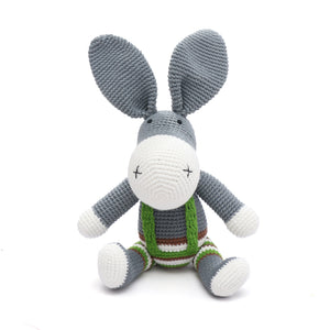 Crochet Handmade Donkey Toy, Baby Shower Donkey, Donkey Plush Donkey,