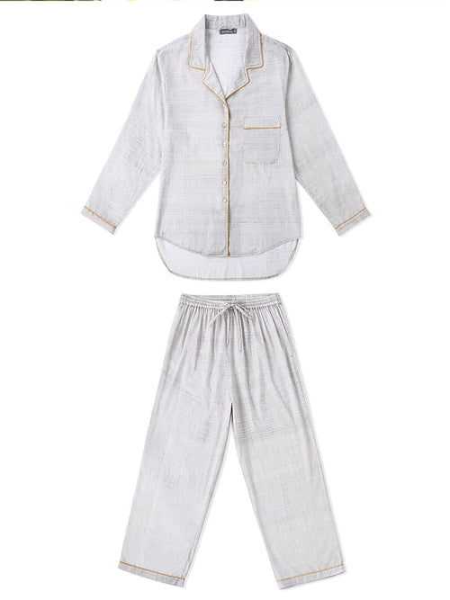 Women's Loungewear PJ Set - Erawan (Grey)