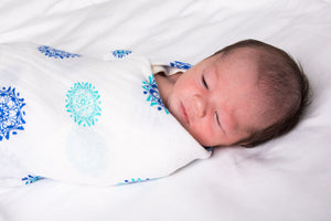 ORGANIC SWADDLE - MANDALA