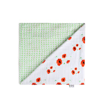 ORGANIC SNUG BLANKET - POPPY