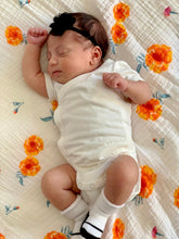 ORGANIC SWADDLE - MARIGOLD