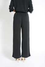 Office Day Easy Black Wide Leg Pants