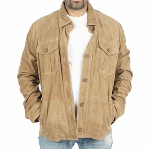 Tracker Suede Beige Jacket