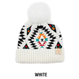 CC Baby South Western Print Beanies Hats