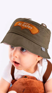 Let'S Be Happy Old-Baby Bucket Hat 1-3 Years