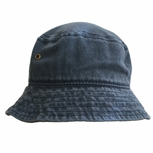 Faded Denim -Kids Fedora Hat 4-8 Years