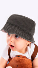 Faded Denim -Kids Fedora Hat 4-8 Years