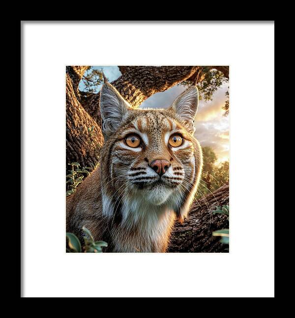 Bobcat - Framed Print