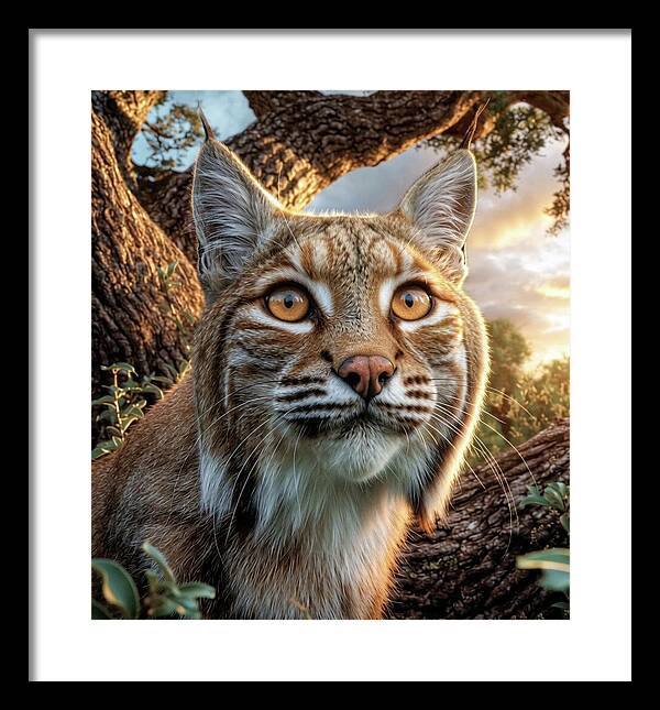 Bobcat - Framed Print