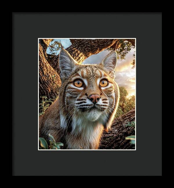 Bobcat - Framed Print