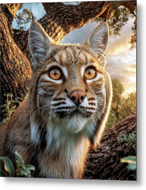 Bobcat - Metal Print