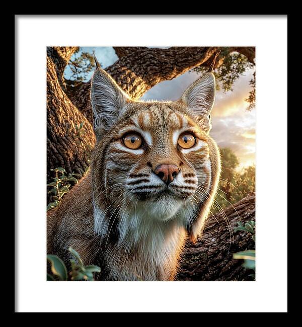 Bobcat - Framed Print