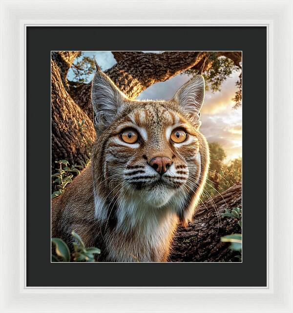 Bobcat - Framed Print