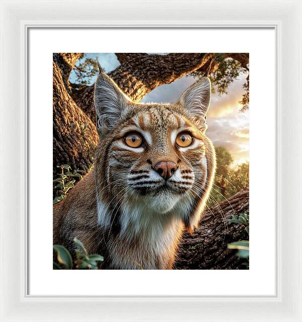 Bobcat - Framed Print