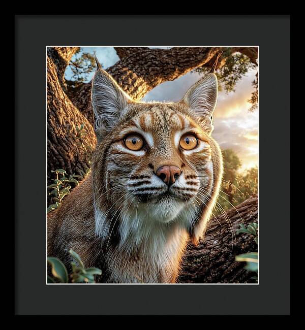Bobcat - Framed Print
