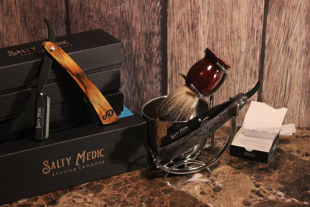 Salty Medic Shave Co Precision Straight Razor: Ultimate Grooming