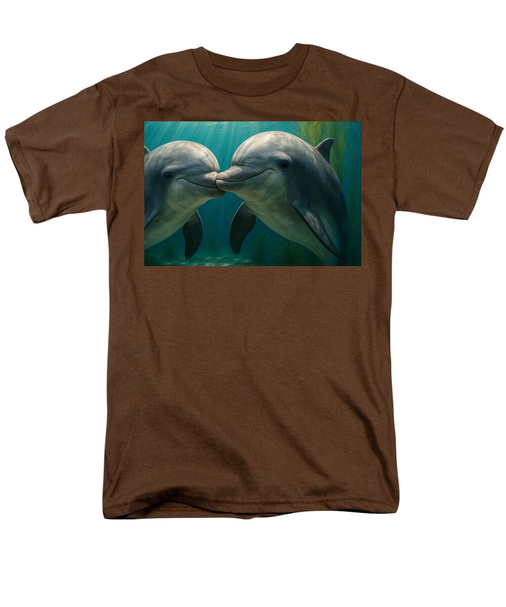 Dolphin - Men's T-Shirt  (Regular Fit)
