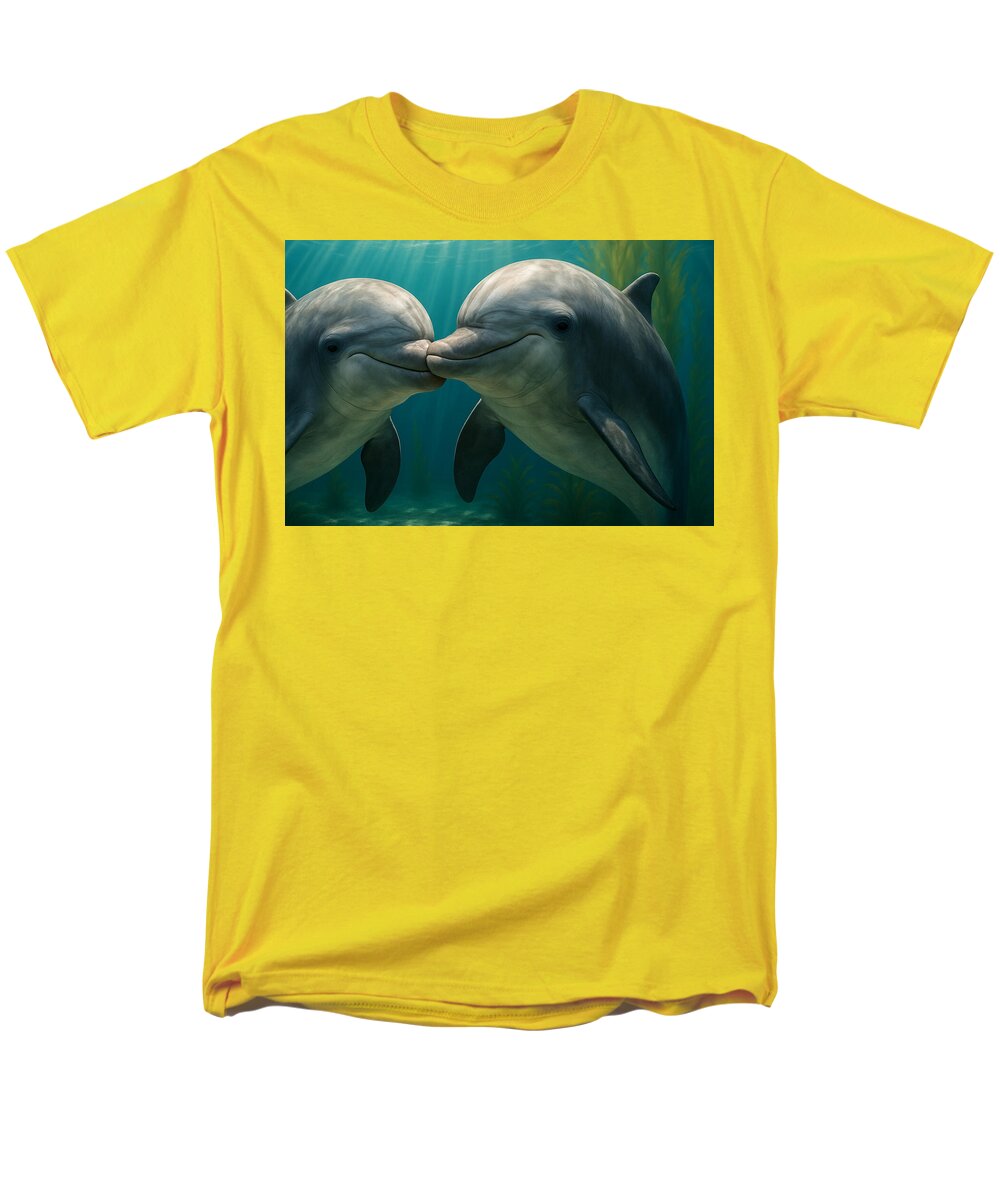 Dolphin - Men's T-Shirt  (Regular Fit)