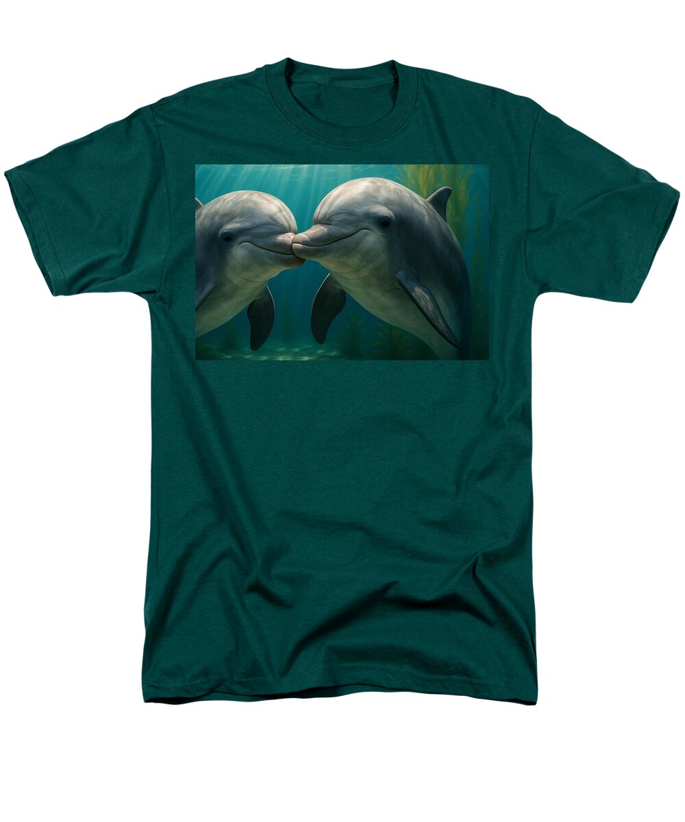 Dolphin - Men's T-Shirt  (Regular Fit)