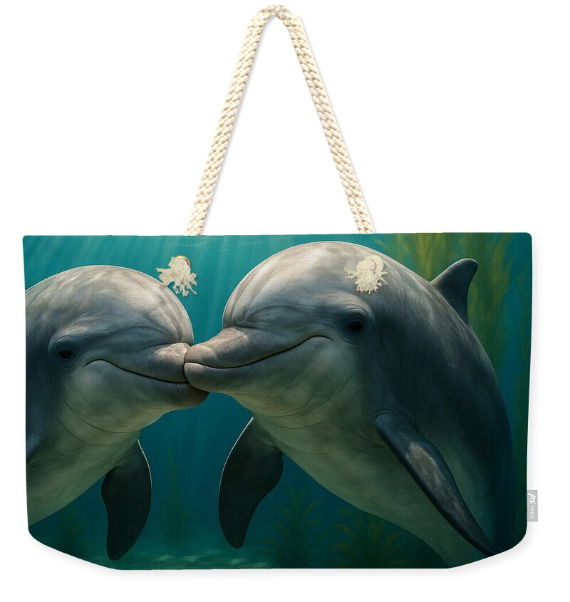 Dolphin - Weekender Tote Bag
