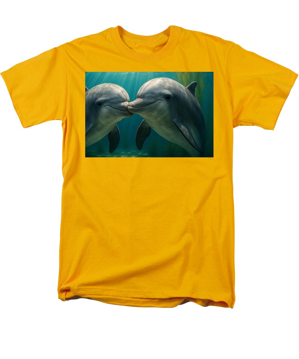 Dolphin - Men's T-Shirt  (Regular Fit)