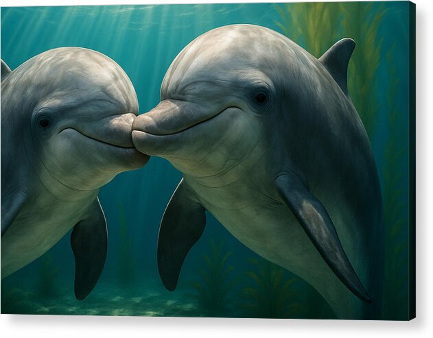 Dolphin - Acrylic Print