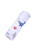 ORGANIC SWADDLE - UNDER THE SEA