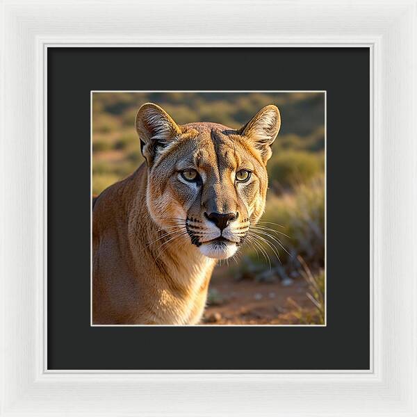 Lion - Framed Print