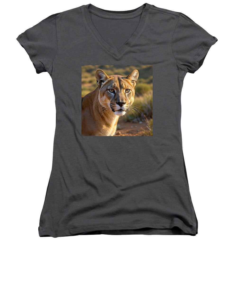 Lion - Women's V-Neck