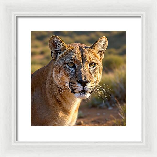 Lion - Framed Print