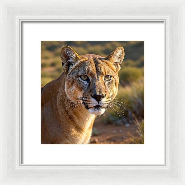Lion - Framed Print