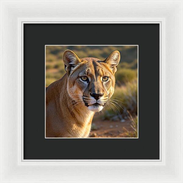 Lion - Framed Print