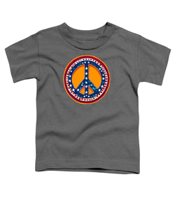 MAKE PEACE GREAT AGAIN - Patriotic Peace - Toddler T-Shirt