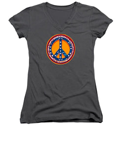 MAKE PEACE GREAT AGAIN - Patriotic Peace - Women's V-Neck