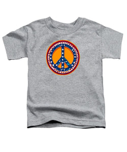 MAKE PEACE GREAT AGAIN - Patriotic Peace - Toddler T-Shirt