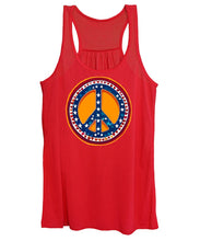 MAKE PEACE GREAT AGAIN - Patriotic Peace - Women's Tank Top