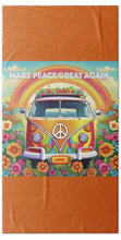 MAKE PEACE GREAT AGAIN - Love Van - Bath Towel