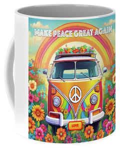 MAKE PEACE GREAT AGAIN - Love Van - Mug