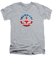 Peace USA - Men's V-Neck T-Shirt