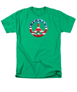 Peace USA - Men's T-Shirt  (Regular Fit)